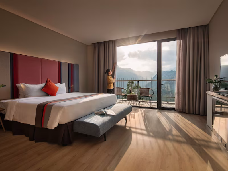 Phòng Deluxe Giường Đôi/2 Giường Đơn Nhìn ra Thung lũng