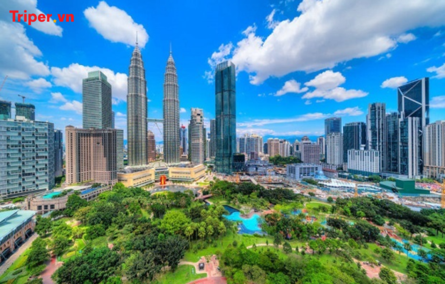 Malaysia – Singapore (02 đêm tại Singapore, Tặng vé tham quan Floral Fantasy Dome )