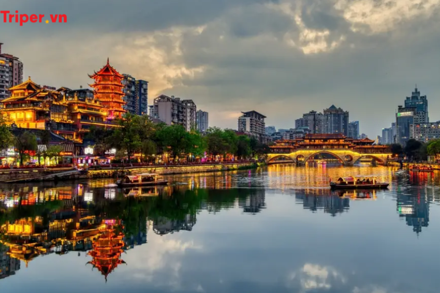 Trung Quốc: Thành Đô - Cửu Trại Câu Thiên đường hạ giới - Công viên gấu trúc