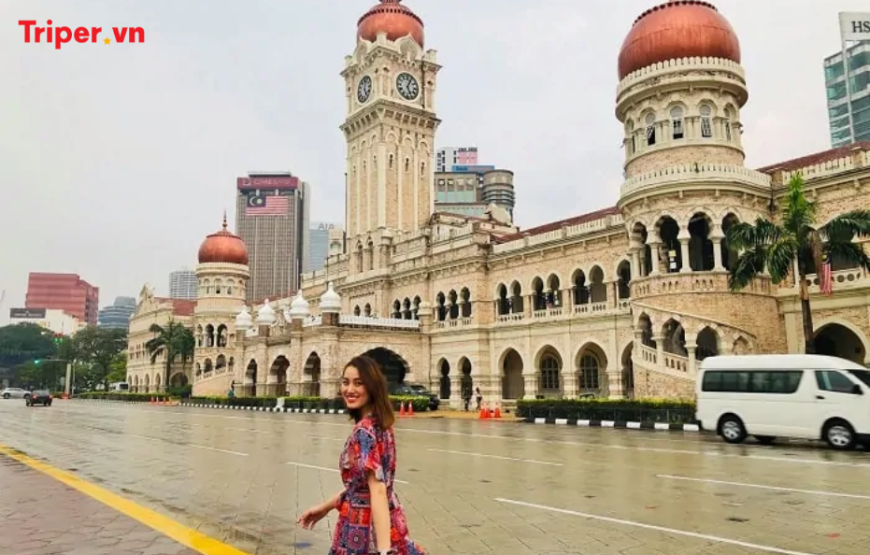 Malaysia – Singapore (02 đêm tại Singapore, Tặng vé tham quan Floral Fantasy Dome )