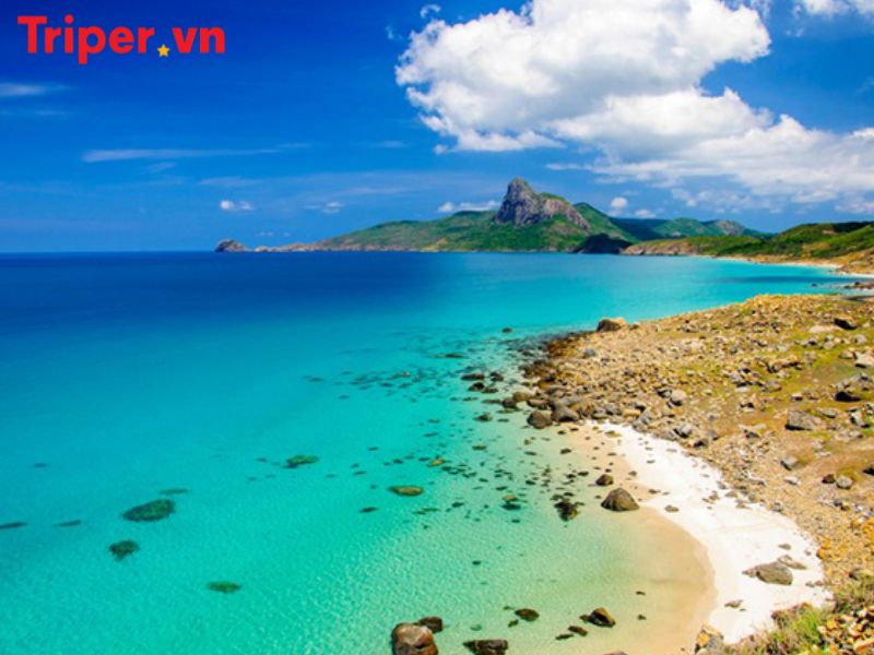 08:00 Hướng dẫn viên đưa du khách tới bãi Nhát - bãi biển đặc biệt trên Côn Đảo. 