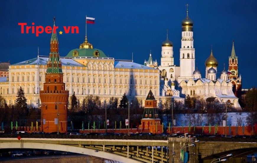 Du Lịch Nga : Moscow – Sergiyev Posad – Etnomir – St Petersburg 10 ngày  9 đêm