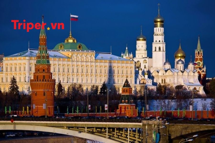 Du Lịch Nga : Moscow – Sergiyev Posad – Etnomir – St Petersburg 10 ngày  9 đêm