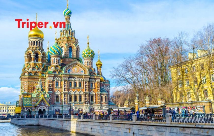 Du Lịch Nga : Moscow – Sergiyev Posad – Etnomir – St Petersburg 10 ngày  9 đêm