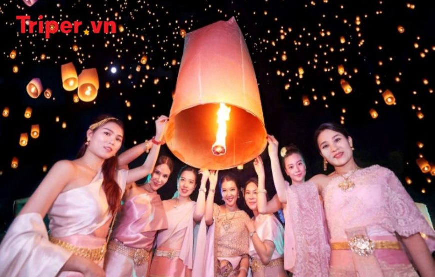 Thái Lan: BangKok | Chiang Mai | Lễ Hội Thả Đèn Trời Yi Peng