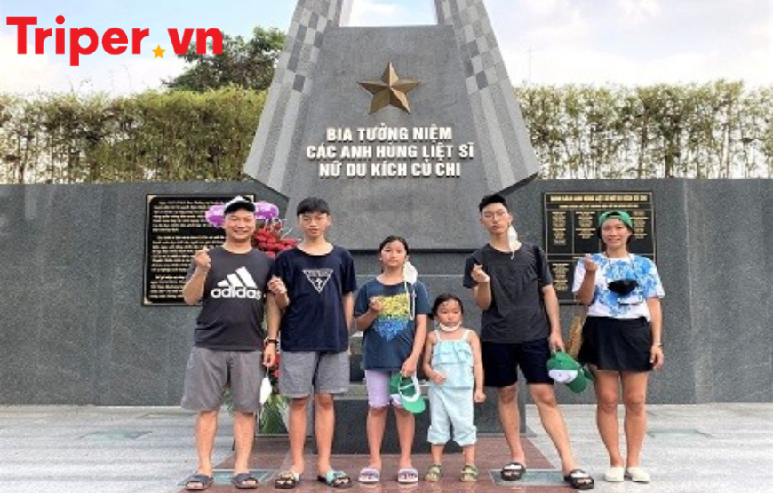 Tour Du Lịch Sài Gòn – Núi Bà Đen – Tòa Thánh Cao Đài – Địa Đạo Củ Chi – Mỹ Tho – Bến Tre 3 Ngày 2 đêm