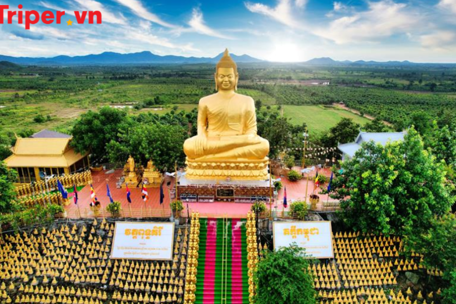 Tour Hành Hương Campuchia Vườn Chùa Putkiri