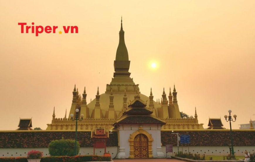 Tour Lào: Viêng Chăn | Vang Viêng | Luông Pha Bang 5 ngày 4 đêm