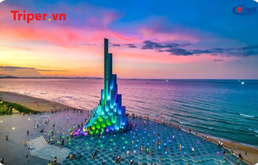 Tour Quy Nhơn – Phú Yên: Kỳ Co | Eo Gió | Gành Đá Đĩa | Tháp Nghinh Phong – Bay Vietjet Air