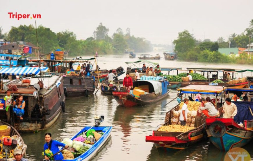 TOUR MIỀN TÂY 3 NGÀY 2 ĐÊM: BẾN TRE – CẦN THƠ – CHÂU ĐỐC