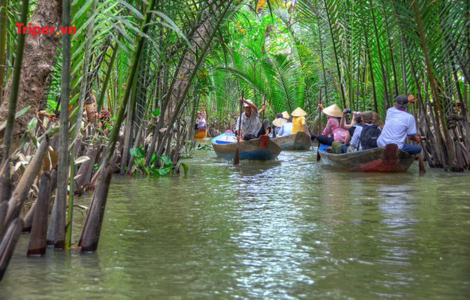 Ngày 1: Sài Gòn – Tiền Giang – Bến Tre – Cần Thơ