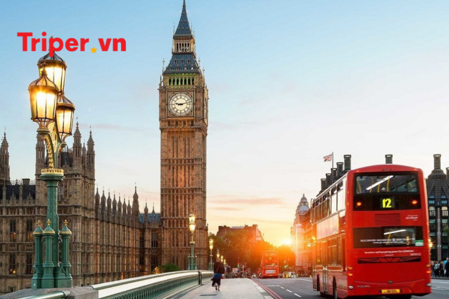 Tour du lịch Anh London Cardiff Manchester Edinburgh London