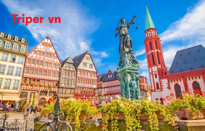 Tour du lịch Châu Âu | TP Hồ Chí Minh – Đức – Hà Lan – Bỉ – Luxembourg – Pháp 9 ngày 8 đêm 2025