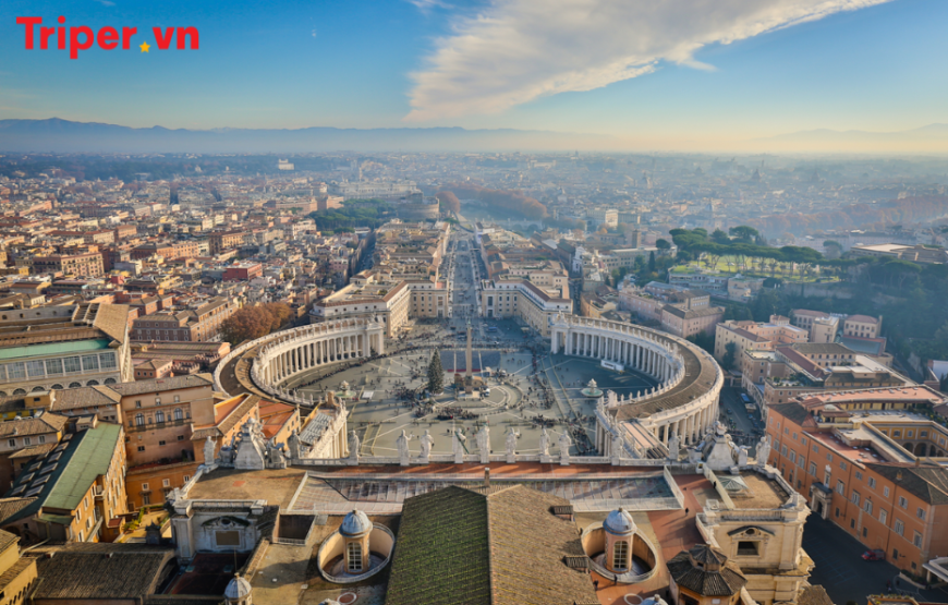 Ý (Bảo tàng Vatican, Venice – thành phố của những kênh đào)