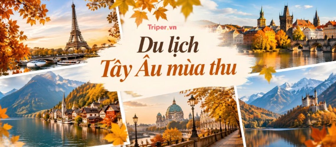 Du lịch Tây Âu mùa thu