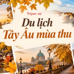 Du lịch Tây Âu mùa thu